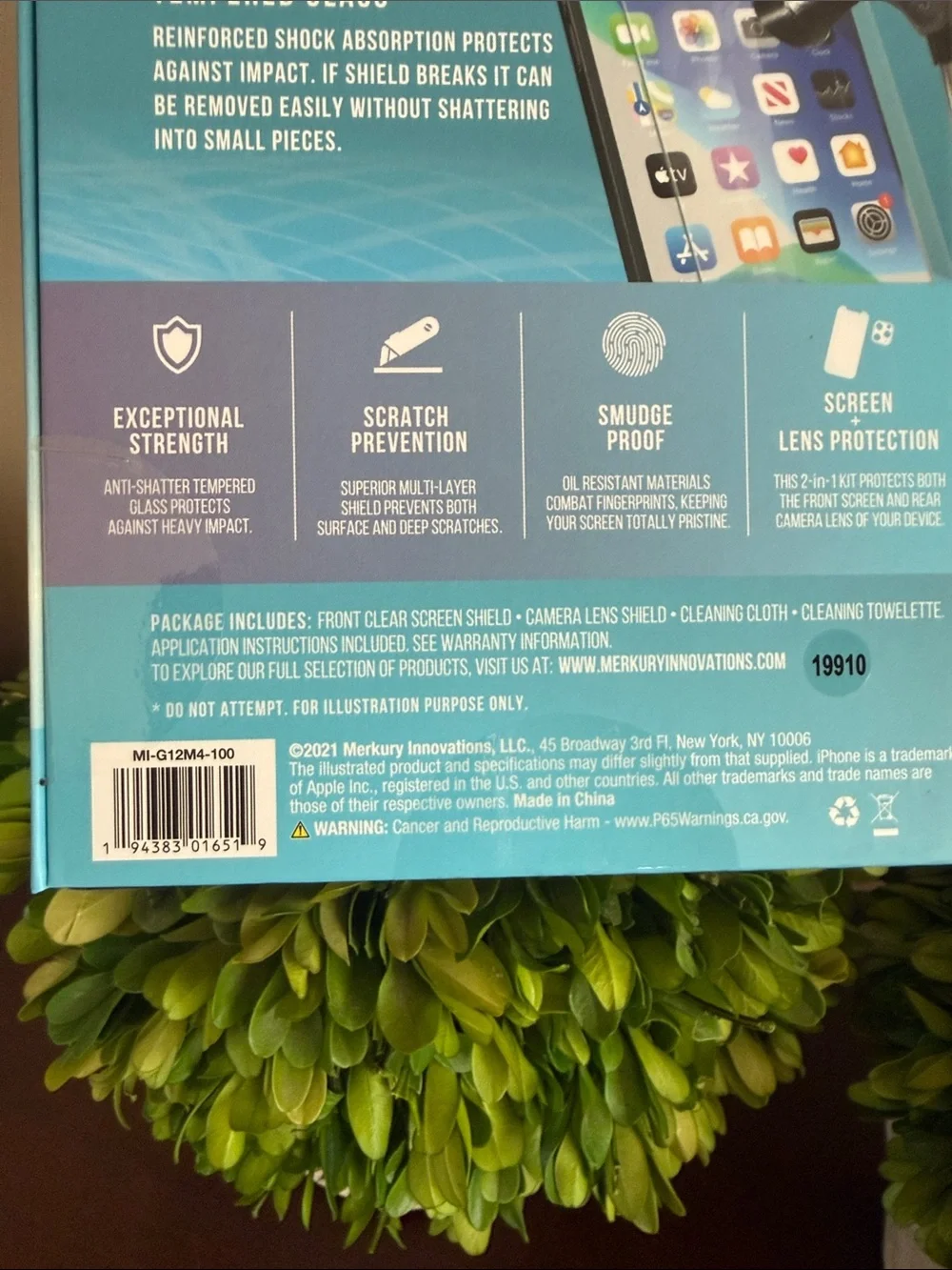 MERKURY INNOVATIONS ✨TEMPERED GLASS✨ SCREEN SHIELD + LENS PROTECTOR 🌟BNIB🌟